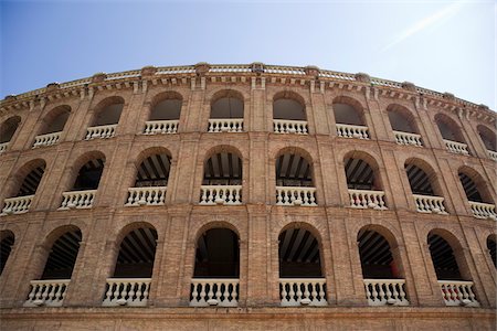 stierkampfarena - Plaza de Toros de Valencia, Valencia, Spanien Stockbilder - Lizenzpflichtiges, Bildnummer: 700-03738845