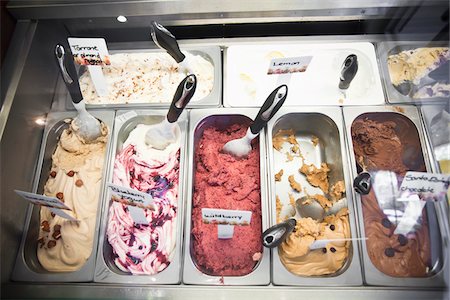 flavors - Gelato Stock Photo - Rights-Managed, Code: 700-03739059