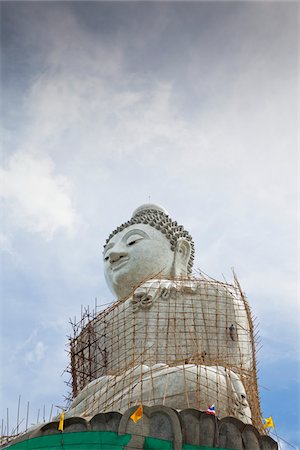 scaffold - Big Buddha, Phuket, Thailand Stock Photo - Rights-Managed, Code: 700-03739465