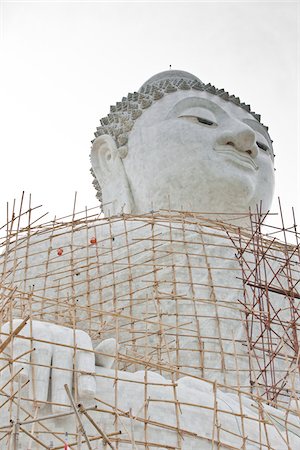 scaffold - Big Buddha, Phuket, Thailand Stock Photo - Rights-Managed, Code: 700-03739467