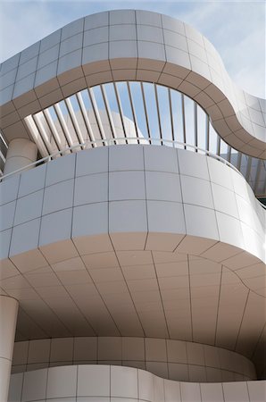 richard meier - Museum at Getty Center, Los Angeles California, USA Stock Photo - Rights-Managed, Code: 700-03777190