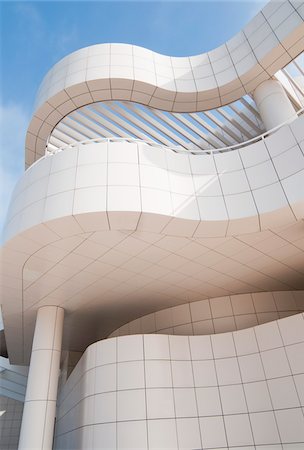 schlängeln - Museum am Getty Center, Los Angeles, Kalifornien, USA Stockbilder - Lizenzpflichtiges, Bildnummer: 700-03777193