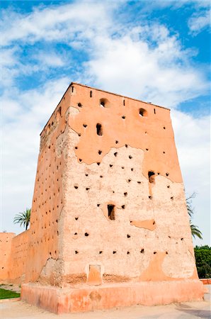 simsearch:700-03778124,k - Remparts de la ville, Marrakech, Maroc Photographie de stock - Rights-Managed, Code: 700-03778133