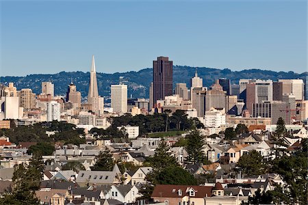 san francisco city neighborhoods - Downtown San Francisco, California, USA Stock Photo - Rights-Managed, Code: 700-03778207