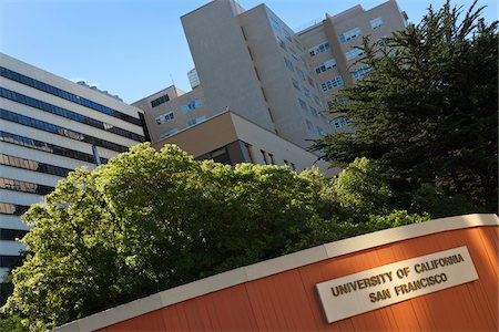 símbolo de médico - University of California Medical Center, San Francisco, California, USA Foto de stock - Con derechos protegidos, Código: 700-03778210