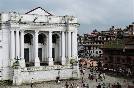 pillar of temple - Durbar Square, Kathmandu, Bagmati, Kathmandu Valley, Nepal Stock Photo - Rights-Managed, Code: 700-03778224