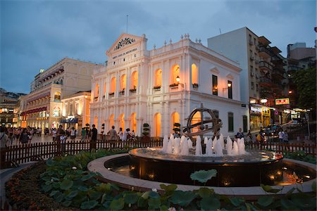 Heilige Haus der Barmherzigkeit, Senado Square, Macau, China Stockbilder - Lizenzpflichtiges, Bildnummer: 700-03778562