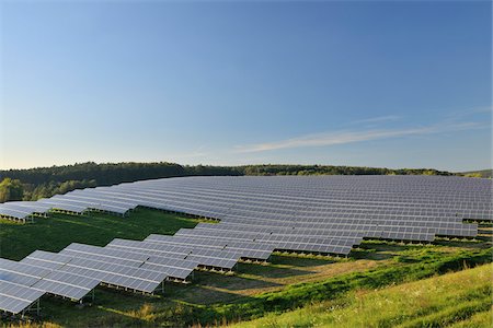 solarenergie - Panneaux solaires, Bavière, Allemagne Photographie de stock - Rights-Managed, Code: 700-03787379