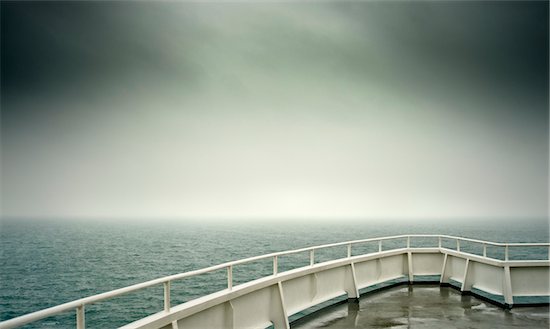 Stormy Clouds and Rough Sea from Ship's Deck Stock Photo - Premium Rights-Managed, Artist: Hugh Burden, Image code: 700-03805283