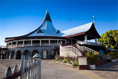 Basilique de Saint Antoine de Padoue, Nuku'alofa, Tongatapu, Royaume des Tonga Photographie de stock - Rights-Managed, Code: 700-03814132
