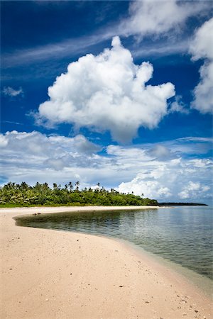 pacific palm trees - Beach near Pangai, Ha'apai, Kingdom of Tonga Stock Photo - Rights-Managed, Code: 700-03814197