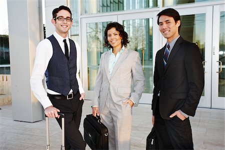 simsearch:700-03814365,k - Portrait of Business People Stock Photo - Rights-Managed, Code: 700-03814356
