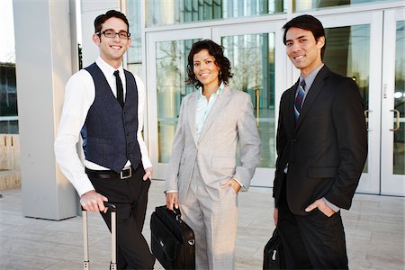 female team of three - Portrait of Business People Stock Photo - Rights-Managed, Code: 700-03814356