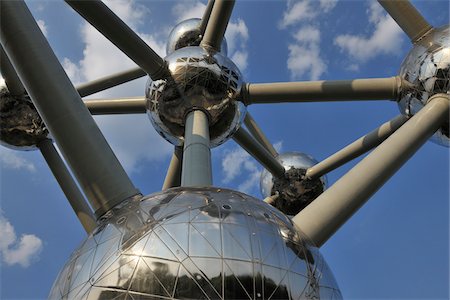 símbolo (concepto) - Atomium, Brussels, Belgium Foto de stock - Con derechos protegidos, Código: 700-03891080