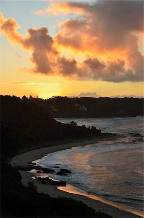 simsearch:600-03544743,k - Sunset at Norah Head, New South Wales, Australia Foto de stock - Con derechos protegidos, Código: 700-03907054