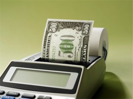 Cinq cents de Dollar Bill qui sortent de l'ajout de Machine Photographie de stock - Rights-Managed, Code: 700-03908033