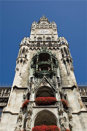 flower box - New Town Hall, Munich, Germany Stock Photo - Rights-Managed, Code: 700-03901054