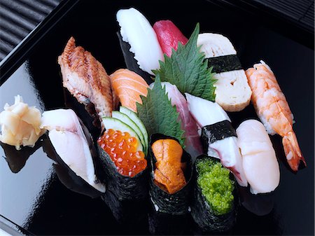 simsearch:824-07586106,k - Sushi Stock Photo - Rights-Managed, Code: 824-07585966