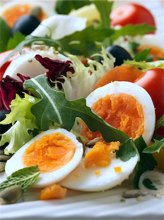 semilla de calabaza - Egg salad Photographie de stock - Rights-Managed, Code: 824-07586096