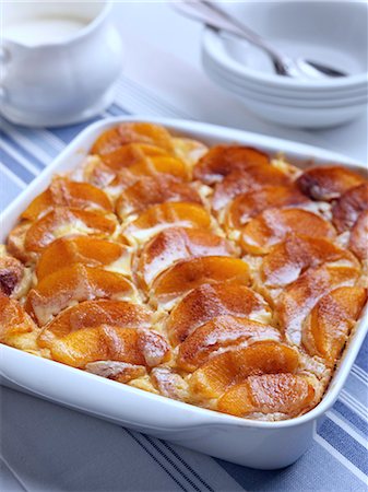 Peach French toast American brunch Stockbilder - Lizenzpflichtiges, Bildnummer: 824-07586134