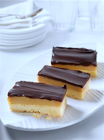 fine food - Millionaires shortbread Stock Photo - Rights-Managed, Code: 824-07586167