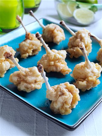 starter - Angel wings chicken in tempura Stock Photo - Rights-Managed, Code: 824-07586210