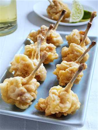 starter - Angel wings chicken in tempura Stock Photo - Rights-Managed, Code: 824-07586212
