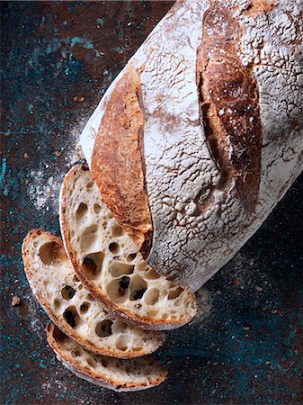 staple - San Francisco sourdough loaf Foto de stock - Con derechos protegidos, Código: 824-07586240