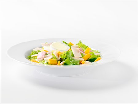 Ham & Turkey Salad Stock Photo - Rights-Managed, Code: 824-02295818