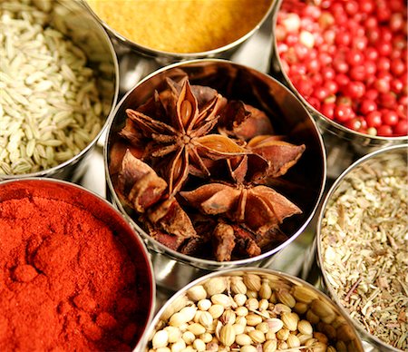 Mixed spices Stock Photo - Rights-Managed, Code: 824-02887891