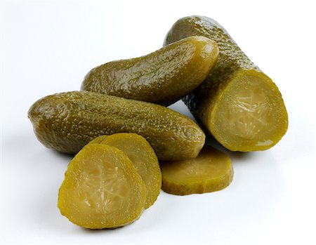 pickled - Gherkin Stock Photo - Rights-Managed, Code: 824-02888147