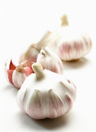 Garlic heads Foto de stock - Con derechos protegidos, Código: 825-05814587