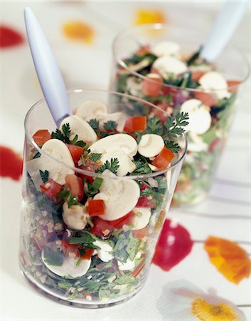 Mushroom tabbouleh Stock Photo - Rights-Managed, Code: 825-05815463