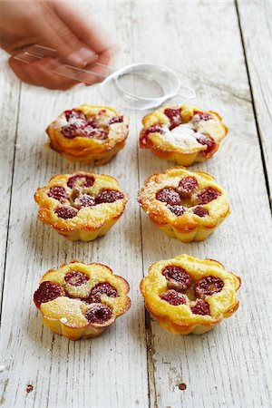 Raspberry Clafoutis Stock Photo - Rights-Managed, Code: 825-05815701