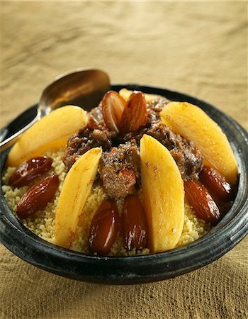 simsearch:652-05809504,k - beef and date couscous Stock Photo - Rights-Managed, Code: 825-05811205