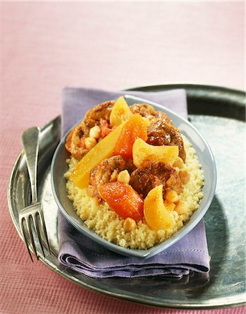 simsearch:825-03628701,k - Veal knuckle and vegetable couscous Stock Photo - Rights-Managed, Code: 825-05811206