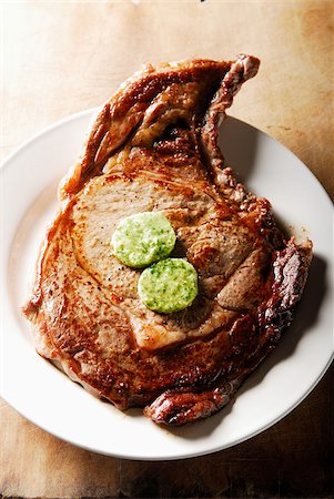 simsearch:825-03627991,k - Entrecote with parsley butter Stock Photo - Rights-Managed, Code: 825-05812958