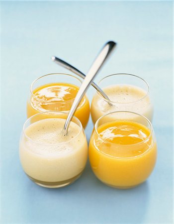 Rum Sabayon and mango sauce Stock Photo - Rights-Managed, Code: 825-05812982