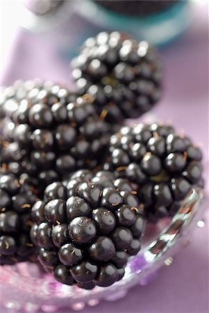 purple textures - Big blackberries Stock Photo - Rights-Managed, Code: 825-05813253