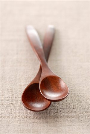 simsearch:652-03802230,k - Wooden spoons Fotografie stock - Rights-Managed, Codice: 825-05813325