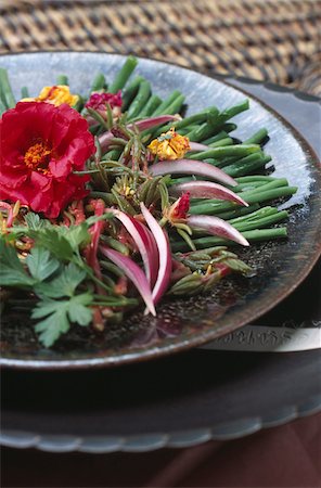 African flowery salad Stock Photo - Rights-Managed, Code: 825-05835834