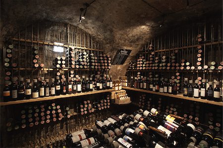 Wine cellar in Austria Stock Photo - Rights-Managed, Code: 825-05836329