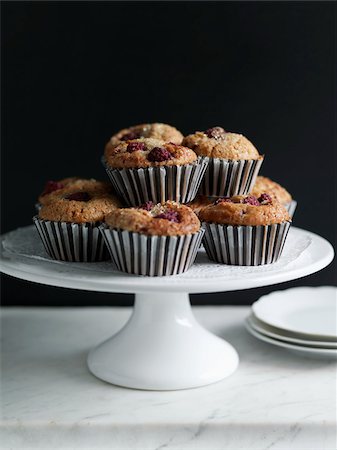 Cranberry muffins Stock Photo - Rights-Managed, Code: 825-05836368
