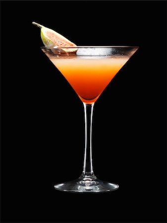 Fig cocktail Stock Photo - Rights-Managed, Code: 825-05836635