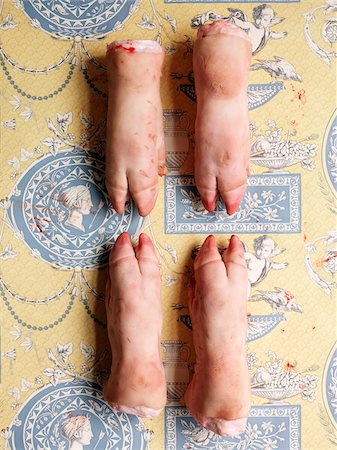 patte - Pieds de porc Photographie de stock - Rights-Managed, Code: 825-05836819