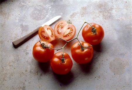 stem tomatoes Stock Photo - Rights-Managed, Code: 825-05985043