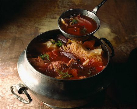 Borsch soup Stock Photo - Rights-Managed, Code: 825-05985112