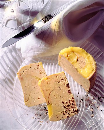 Two types of foie gras Stock Photo - Rights-Managed, Code: 825-05985424