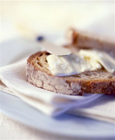 sandwich (food) - Pain et beurre Photographie de stock - Rights-Managed, Code: 825-05985434