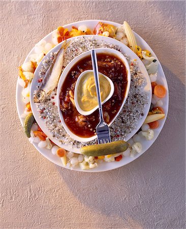 selection of condiments Stock Photo - Rights-Managed, Code: 825-05985790